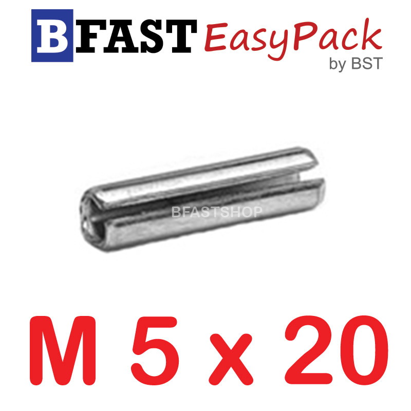 ปิ๊นตะกุดสแตนเลส SUS M5 x 20 (3 ตัว/ถุง)