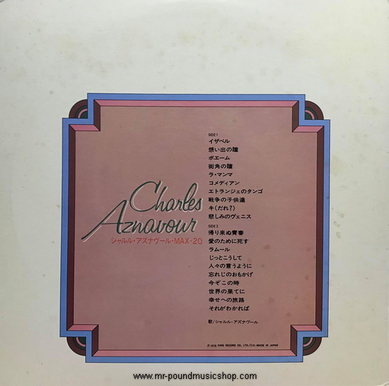 Charles Aznavour - Super Max 20