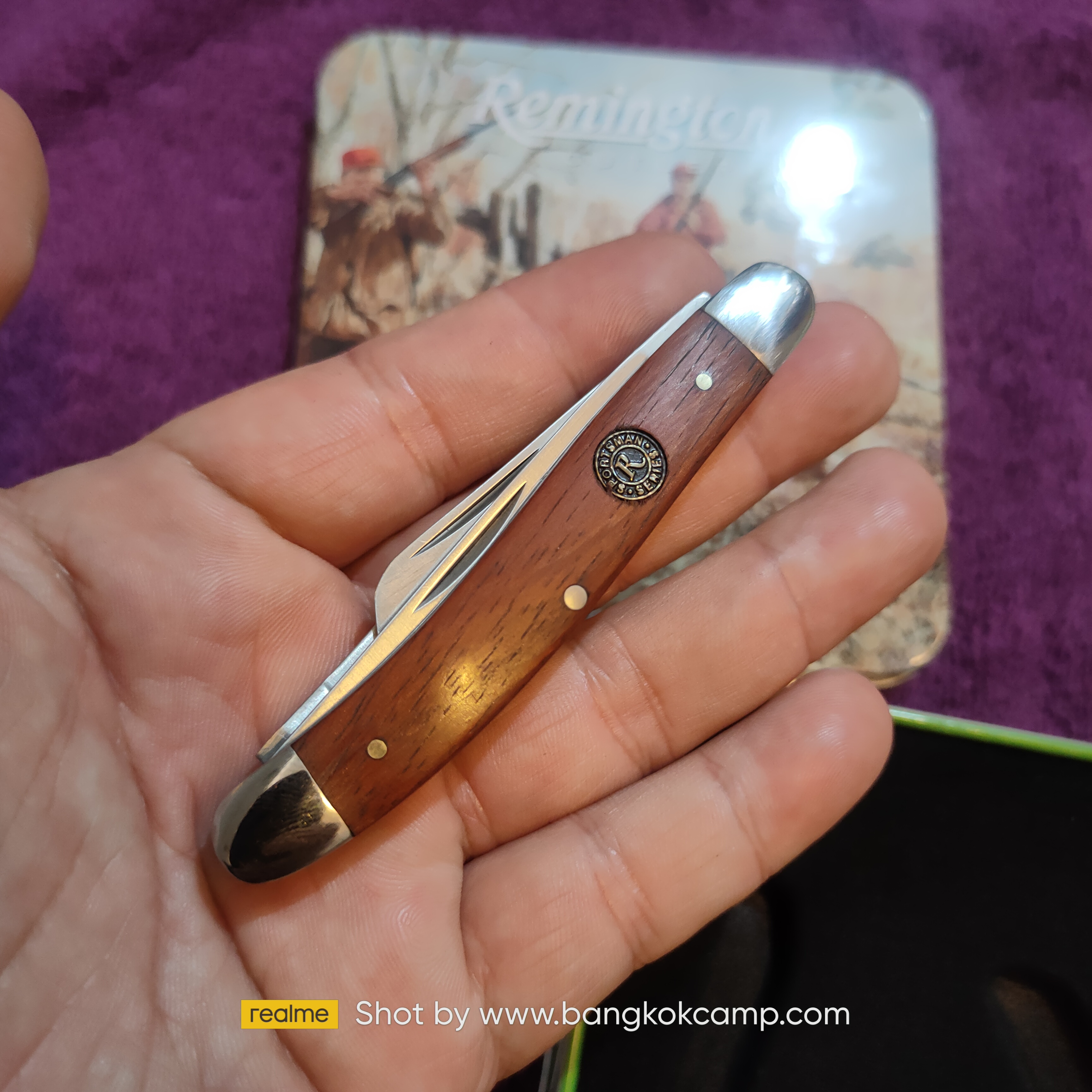 มีดพับ Remington 3ใบมีด พร้อมกล่อง ของใหม่