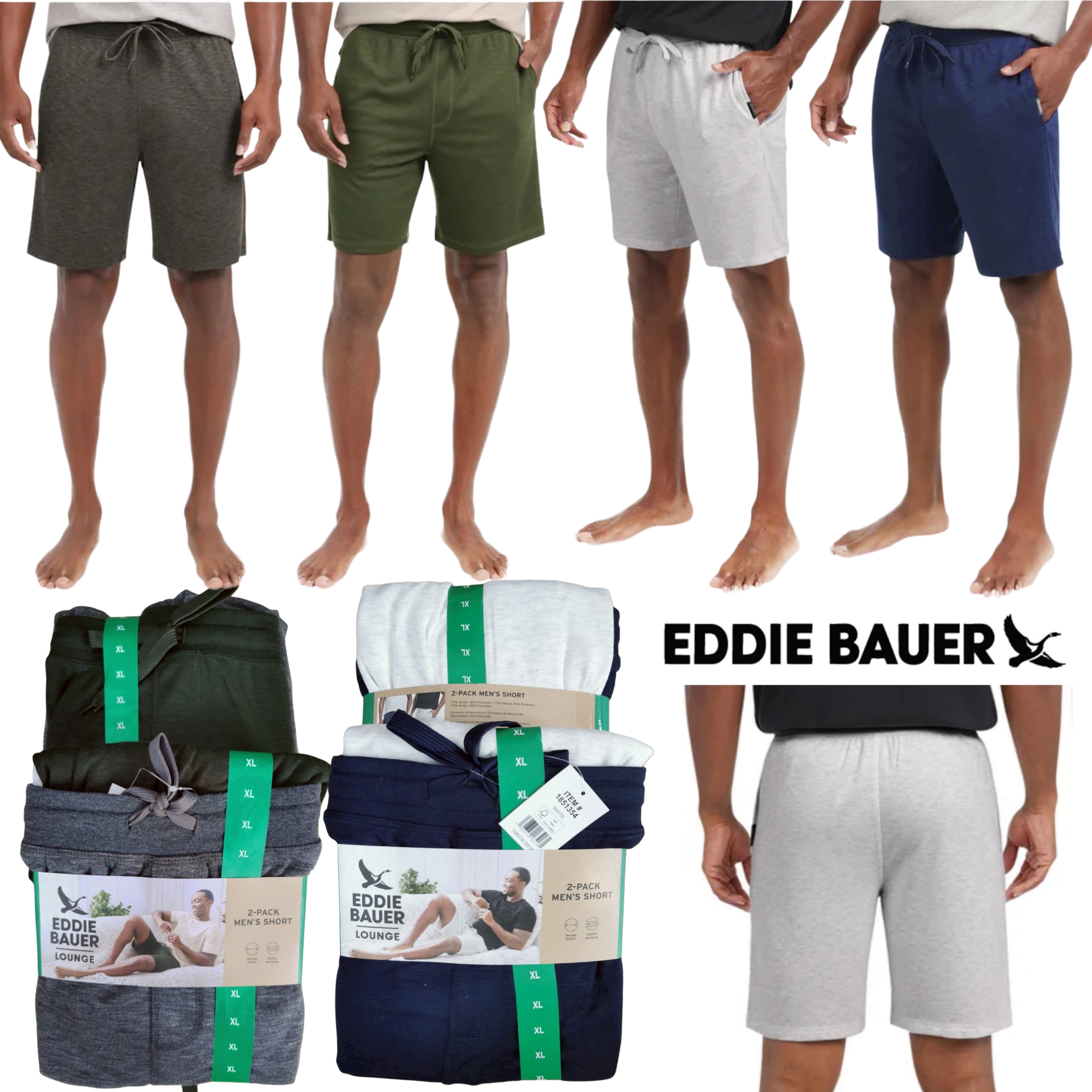 Eddie Bauer Premium Soft Lounge Short