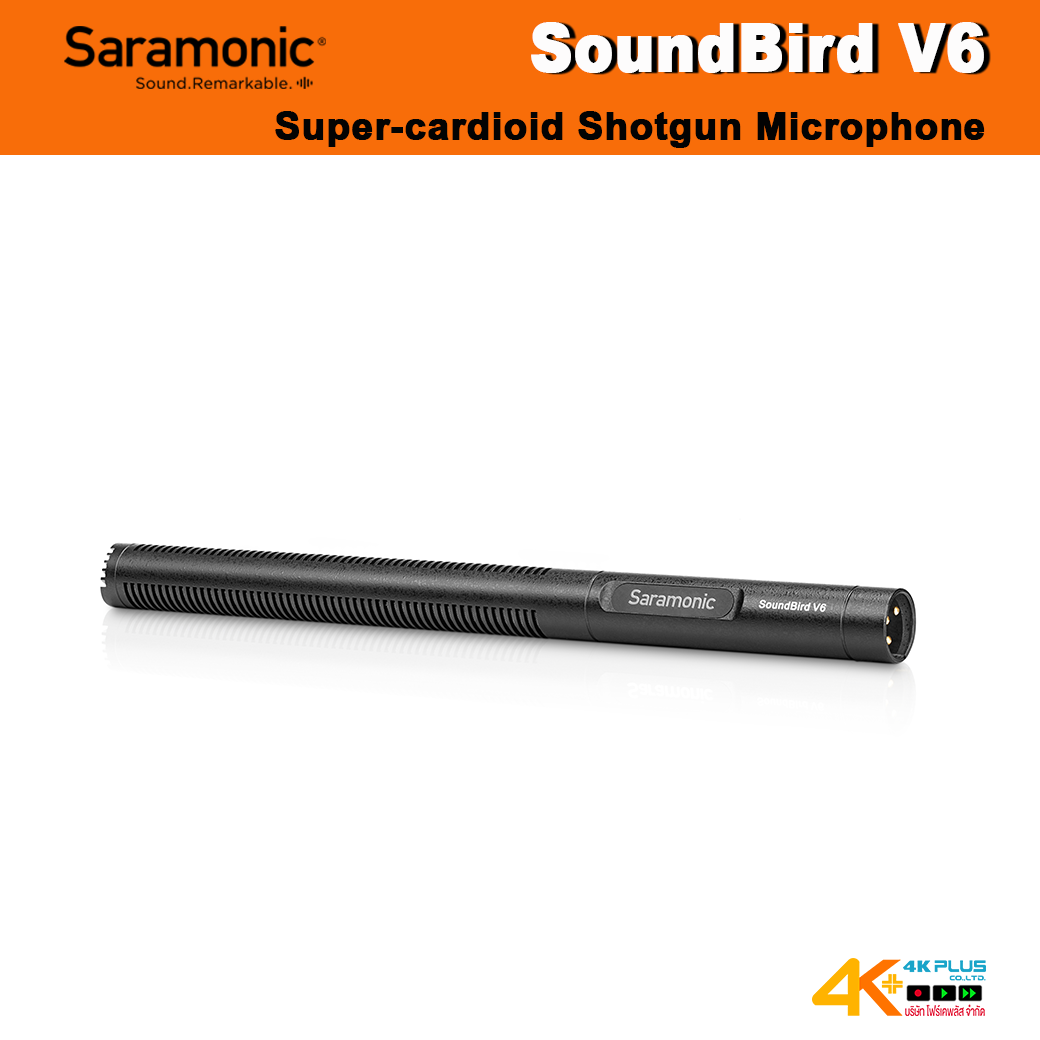 Saramonic SoundBird V6 Super-cardioid Shotgun Microphone