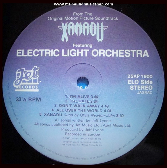 Electric Light Orchestra / Olivia Newton-John - Xanado (From The Original Motion Picture Soundtrack)