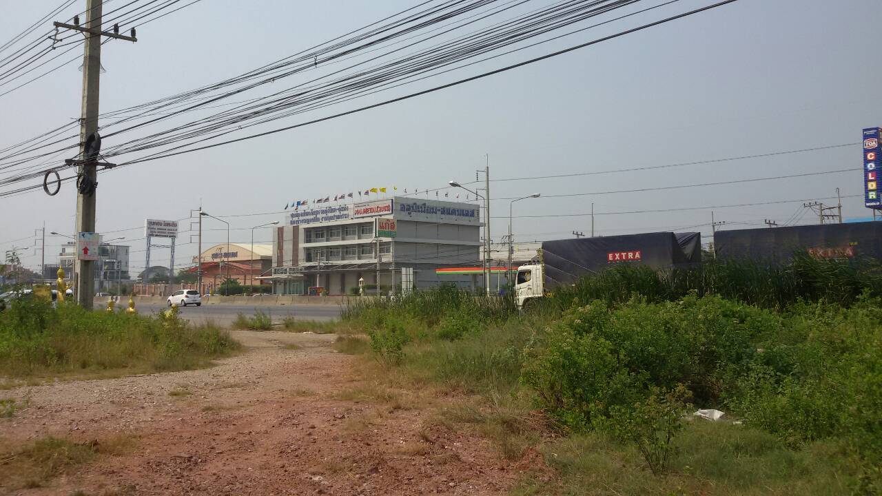 ขายที่ดินเปล่าปากทางเข้า มหาชัย พื้นที่ 80 ไร่ ขายไร่ละ 4.0 ล้าน ติดถนนพระราม ๒
