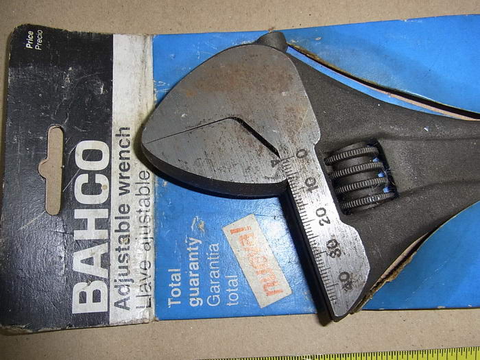 ประแจเลื่อน BACHO 15นิ้ว ใหม่เก่าเก็บ.. สภาพไม่ผ่านการใช้งาน