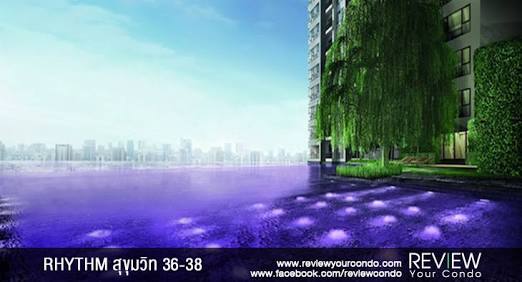 ให้เช่าRhythm Sukhumvit 36-38 (ริทึ่ม สุขุมวิท 36-38) พร้อมเข้าอยู่