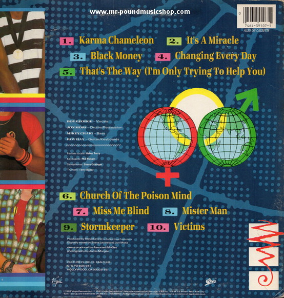 Culture Club - Colour By Numbers