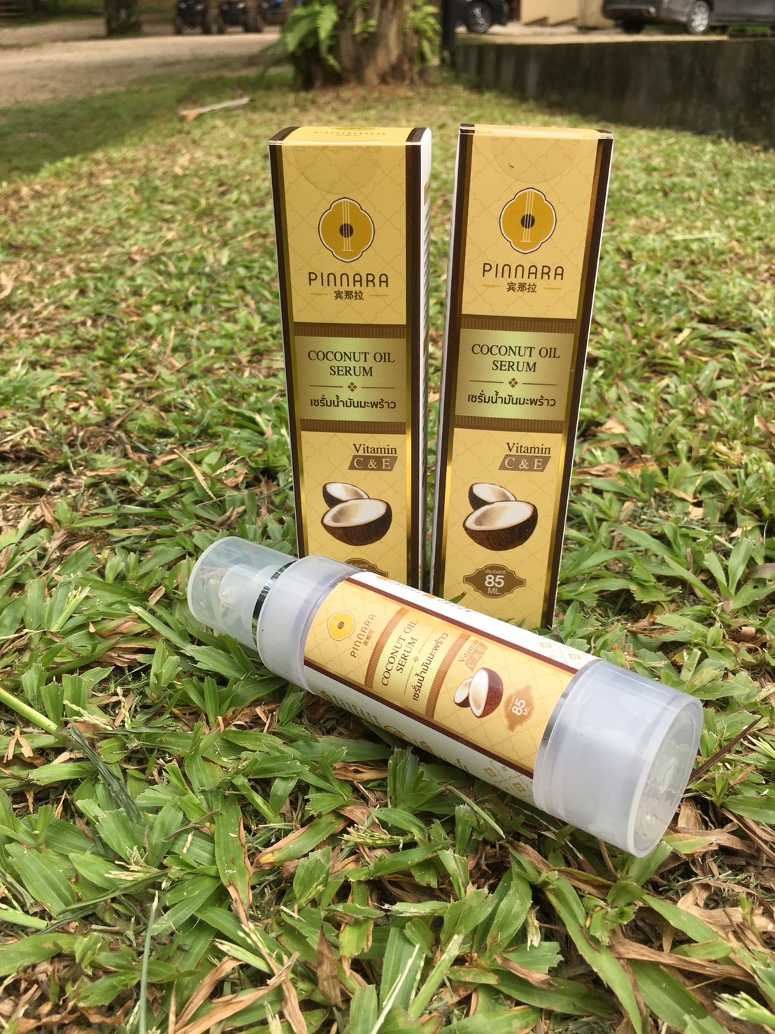 เซรั่มน้ำมันมะพร้าวสกัดเย็น พิณนารา ราคาส่ง
