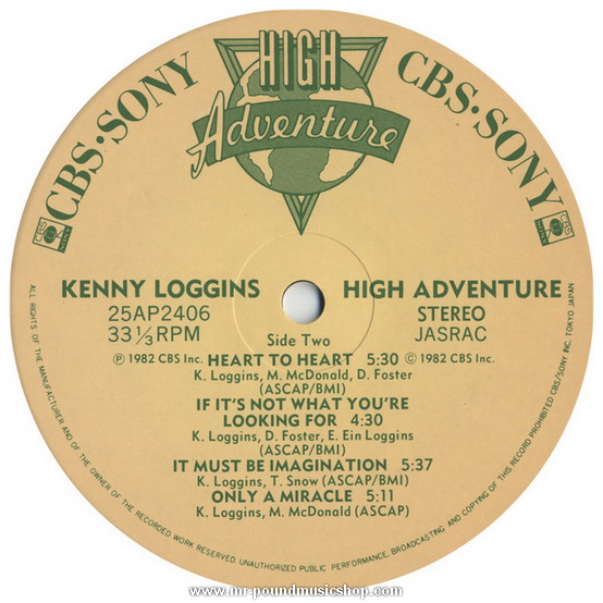 Kenny Loggins - High Adventure