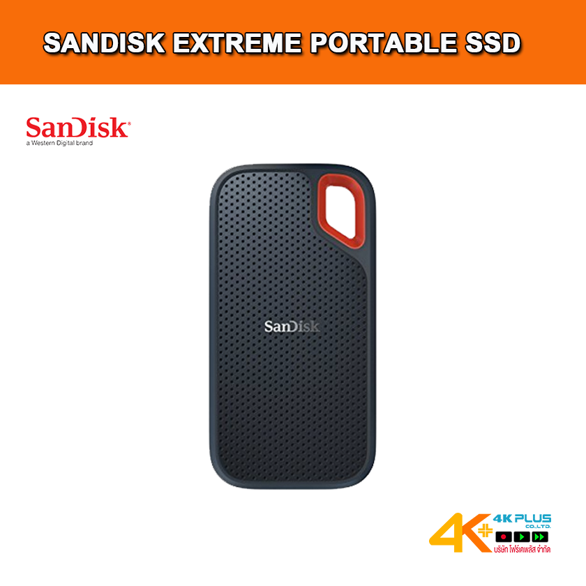 SANDISK EXTREME PORTABLE SSD 500GB USB 3.1, TYPE C & TYPE A