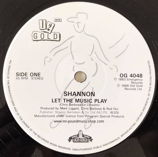 Shannon - Let The Music Play / Give Me Tonight