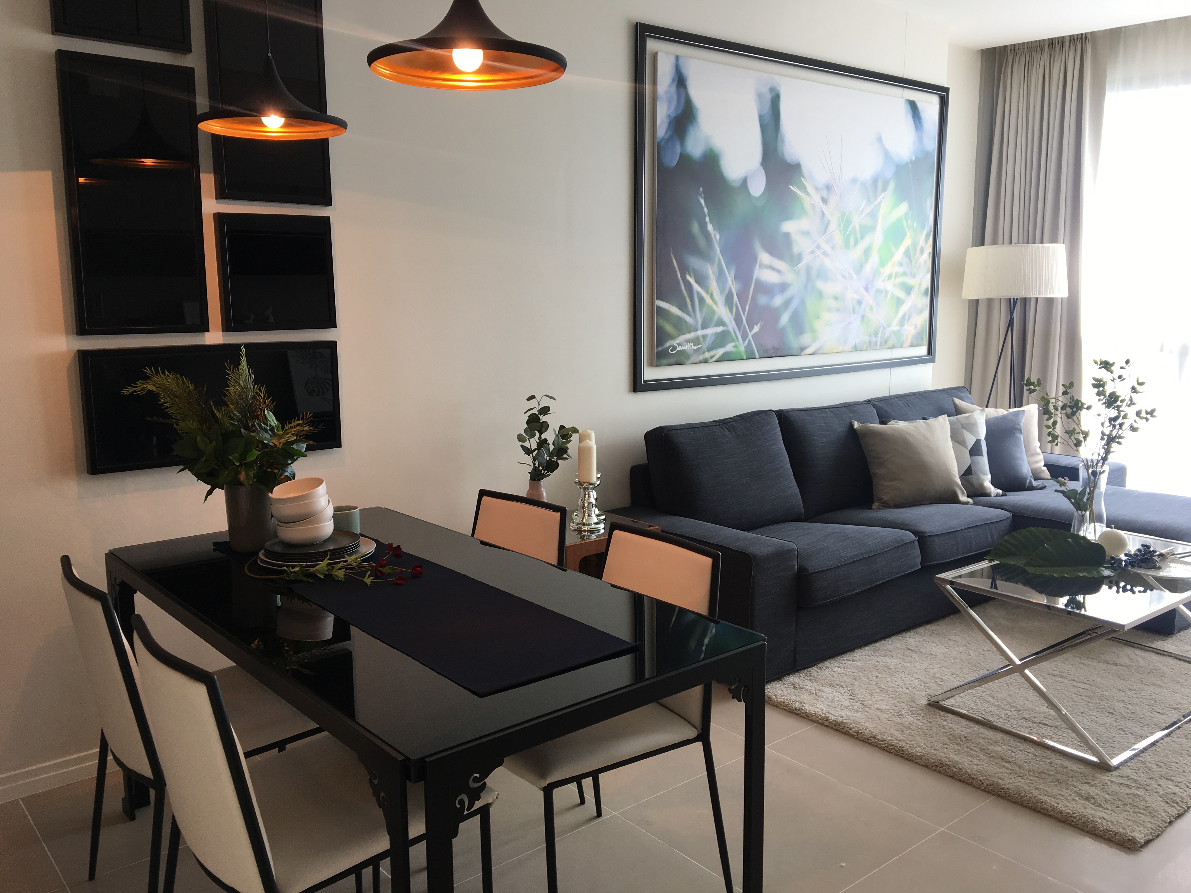 ให้เช่าคอนโด The River Residences (แคลปซันส์ เดอะ ริเวอร์ เรสสิเดน ) 1 ห้องนอน 1 ห้องน้ำ ( ห้องเลขที่ 4702) ชั้น 47