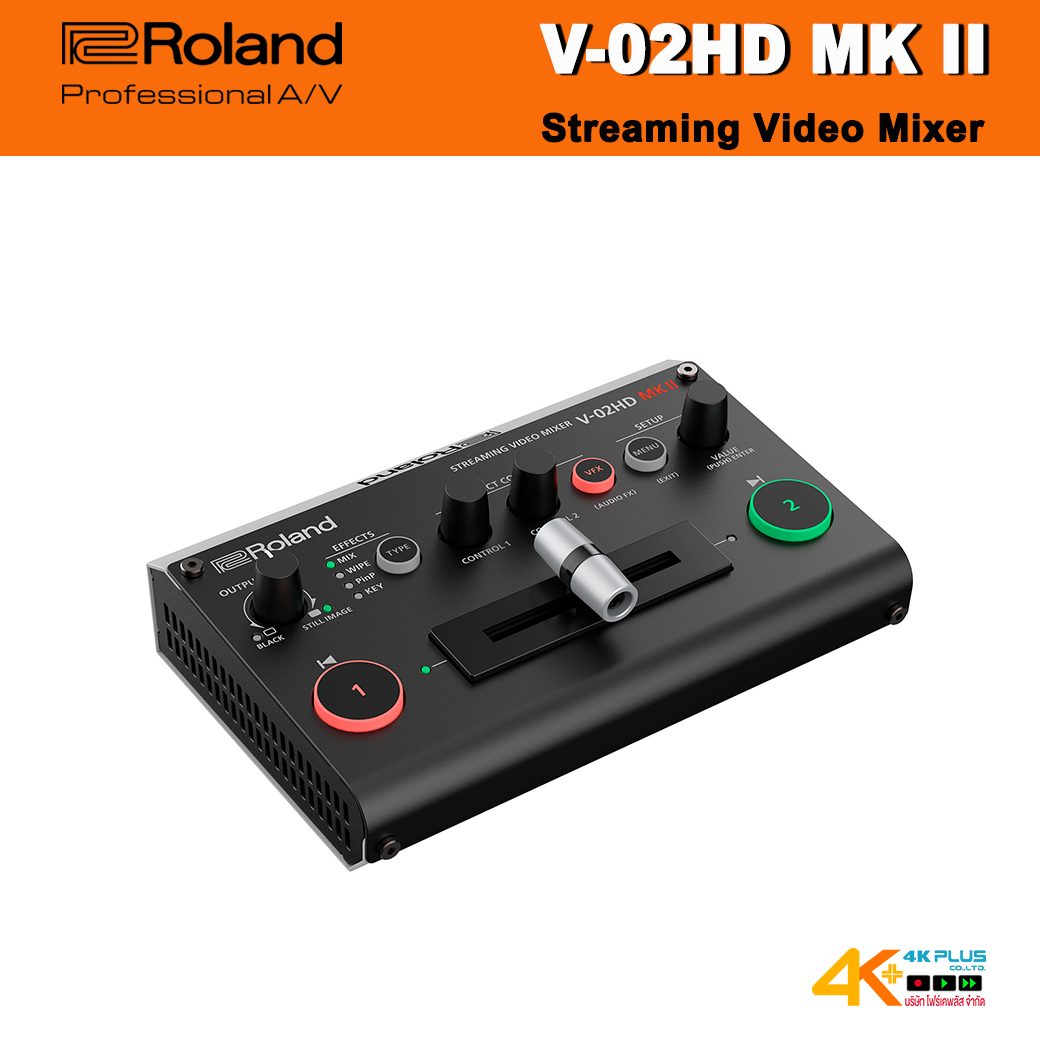 Roland V-02HD MK II Streaming Video Mixer