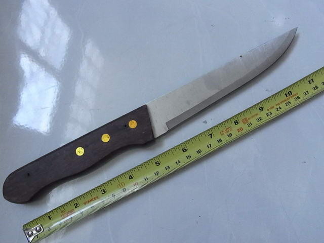 มีดญี่ปุ่น CARVING KNIFEงานส่งออก ใบมีด 6.5 นิ้ว HI-QUALITY STAINLESS STEEL Made in Japan แท้ ของใหม่เก่าเก็บ