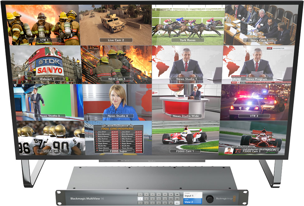 Blackmagic MultiView 16