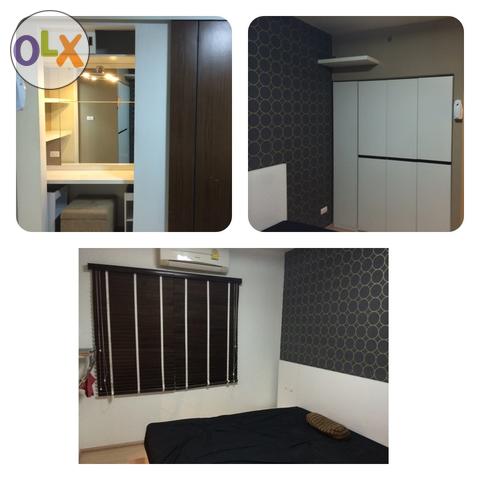 ให้เช่า คอนโด เอ สเปซ อโศก-รัชดา (A SPACE ASOKE-RATCHADA HIDEAWAY) ราคา 13,000 ต่อเดือน ห้องแบบ 1 Bed Room ขนาด 35.5 ตรม ห้องอยู่ชั้น 11 ตึก D วิวสระน้ำ