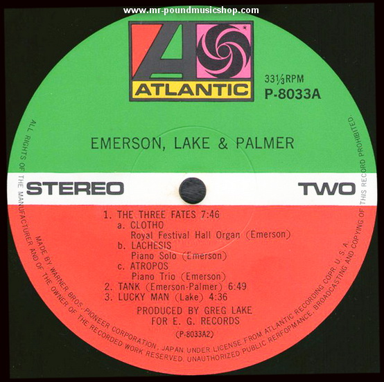 Emerson, Lake & Palmer - Emerson Lake & Palmer