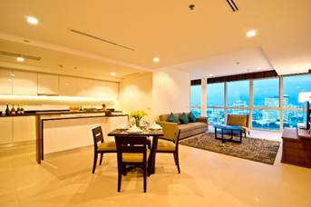 Klapsons The River Residences Bangkok, Two Bedroom (140 sqm.) at THB 100,000 net per month **1 year contract at THB 85,000 net per month** **Ready to move in*