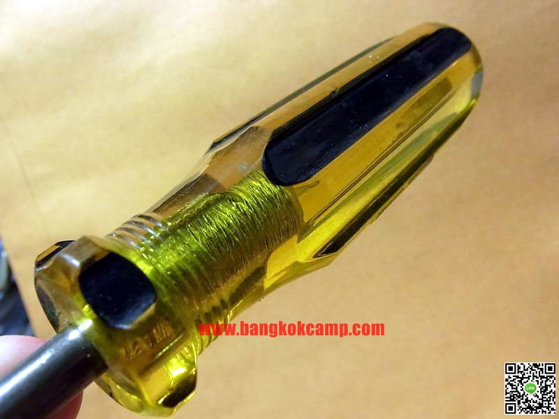 ไขควง อเมริกา GREAT NECK ขนาด6นิ้ว ก้านกลม Made in USA. ใหม่เก่าเก็บ