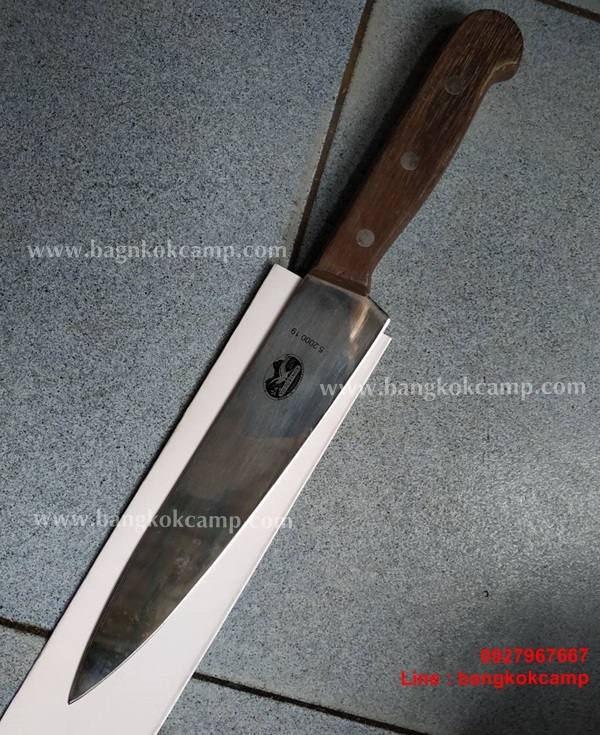 มีดเชฟ/มีดครัว VICTORINOX 5.2000.19 ROSEWOOD CHEFS 19Cm (5.2000.19) Made in Switzerland ใหม่ แท้