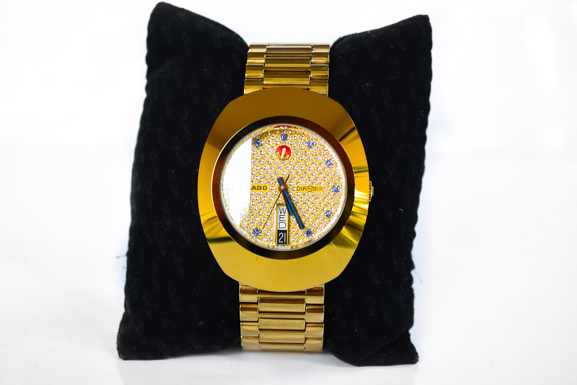 Rado Diastar เรือนทอง พลอยฟ้า รุ่นใหม่ (Sold)