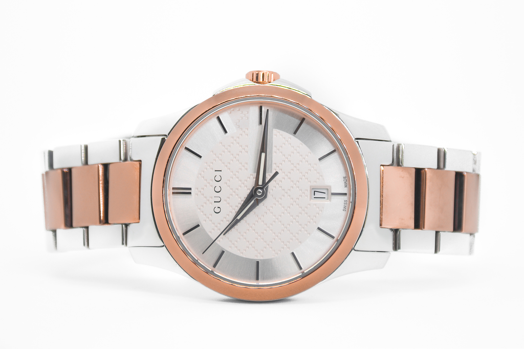 Gucci lady G Times 2 tone หน้าขาว (Sold)