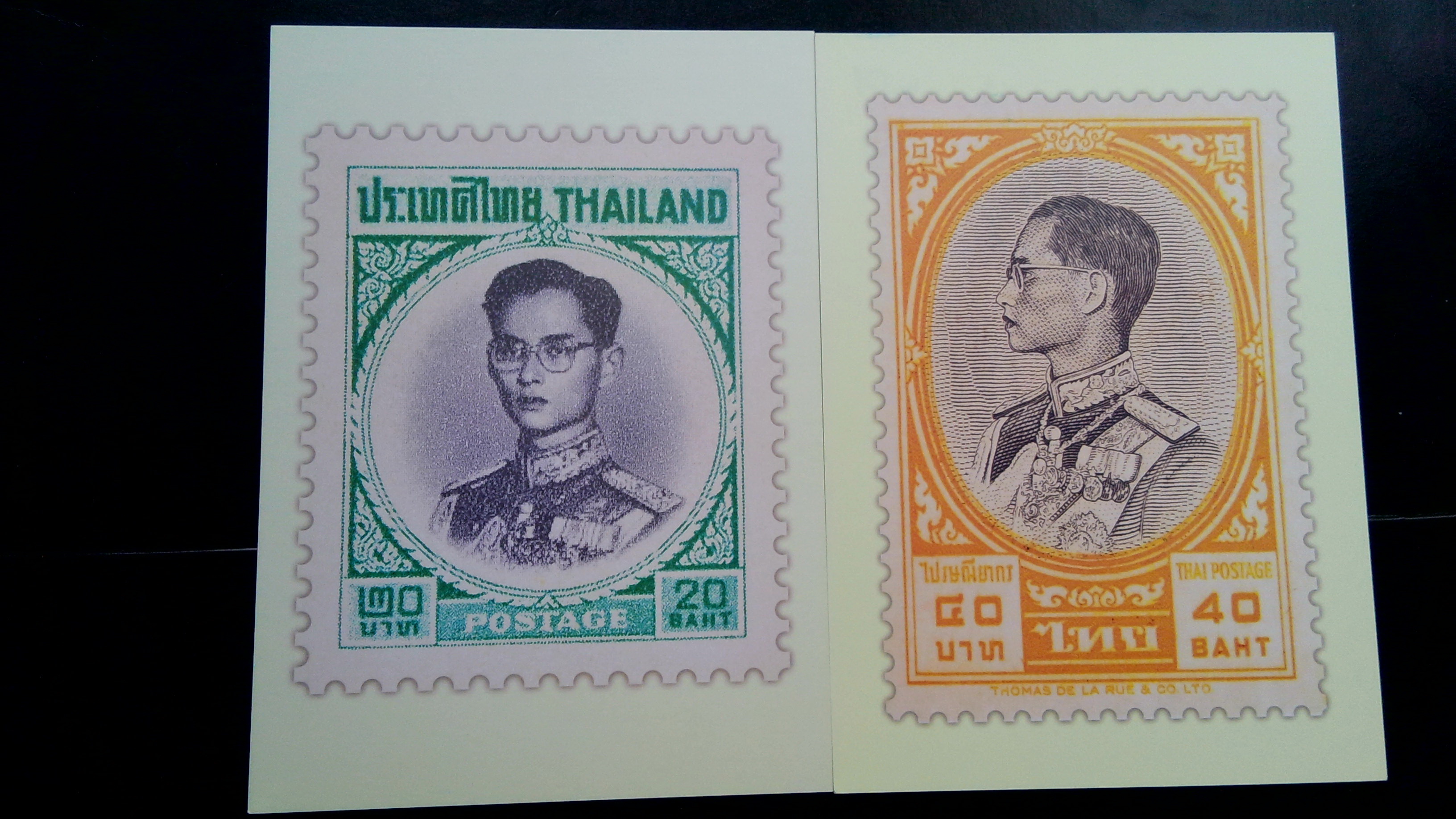 โปสการ์ด ร.9 ปณ.ไทย ชุด 1
