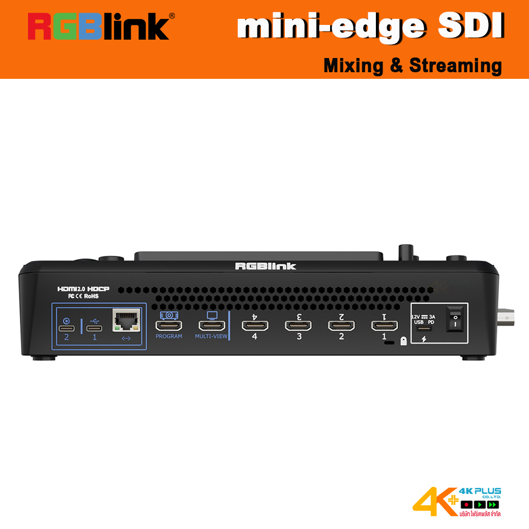 RGBlink mini-edge SDI Mixing & Streaming