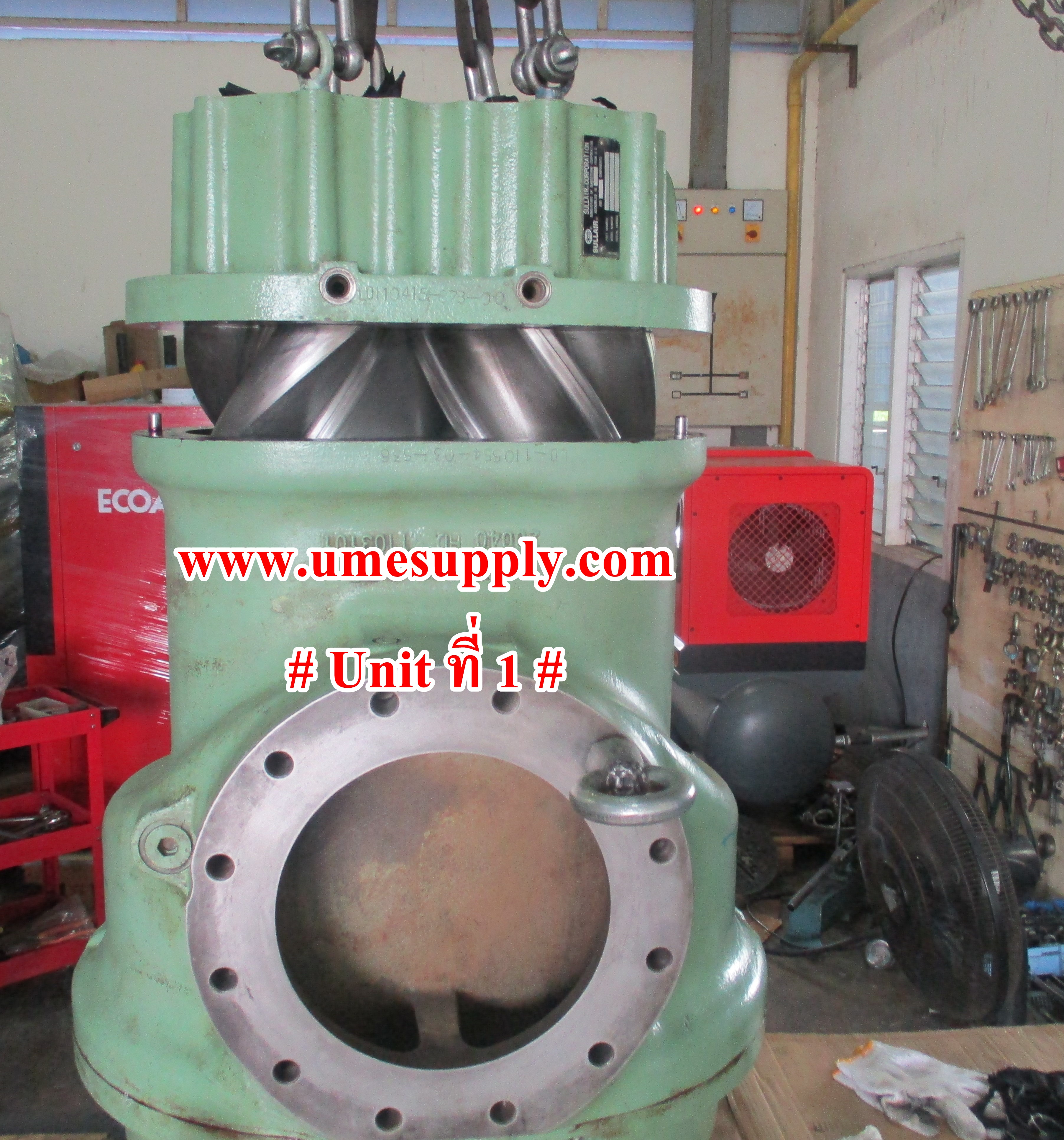 Overhaul Screw AirCompressor "SULLAIR" LS25 (Unit ที่ 1)