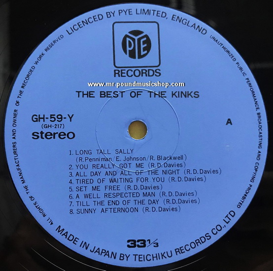 The Kinks - The Best Of The Kinks