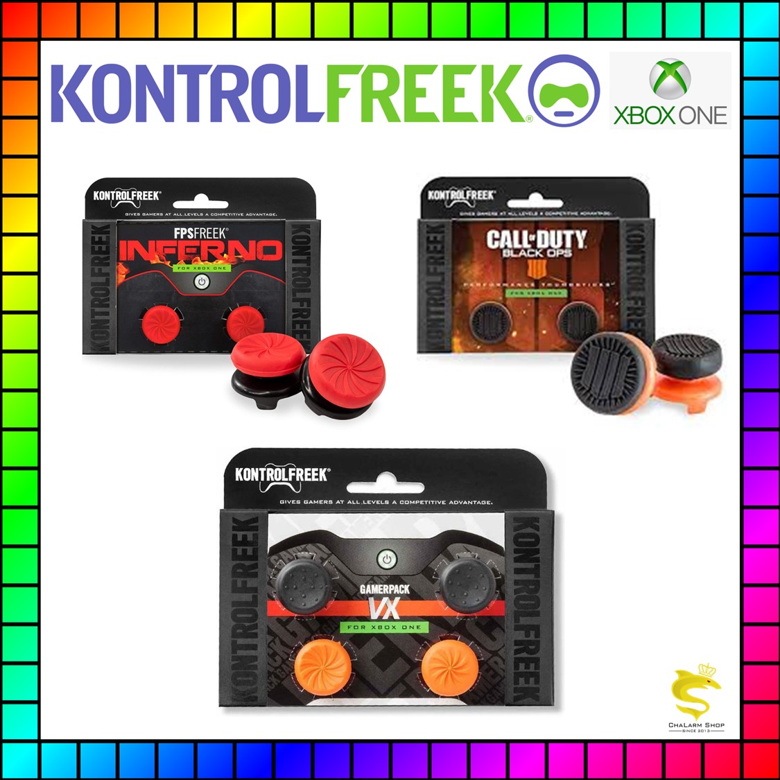 KontrolFreek Xbox One & XboxSeriesS/X ช่วยในการบังคับให้ดียิ่งขึ้น (ลิ้ง1)