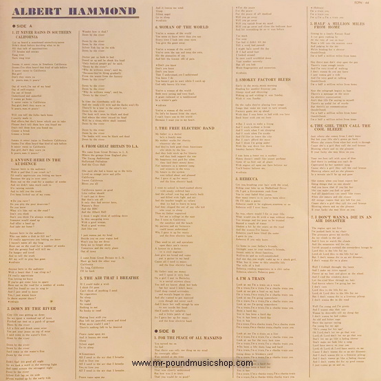 Albert Hammond - New Gold Disc (1972-1974)