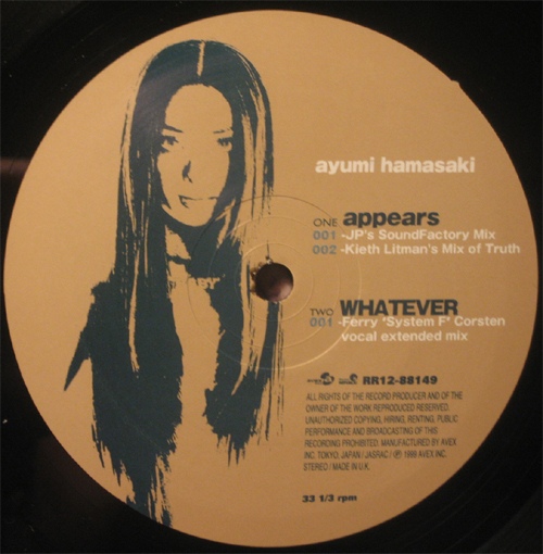 Ayumi Hamasaki - Appears / Whatever