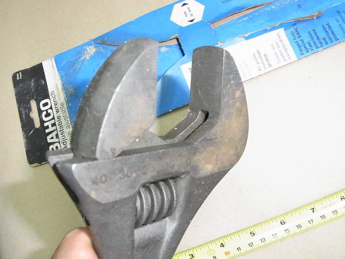 ประแจเลื่อน BACHO 15นิ้ว ใหม่เก่าเก็บ.. สภาพไม่ผ่านการใช้งาน