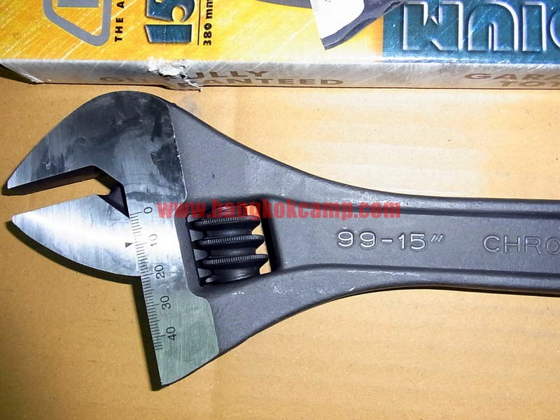 ประแจเลื่อน IREGA ขนาด 15 นิ้ว สเปน Made in Spain ใหม่ แท้.