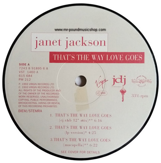 Janet Jackson - That's The Way Love Goes