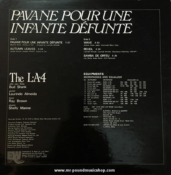 The L.A.4 - Pavane Pour Une Infante Defunte