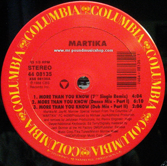 Martika - More Than You Know