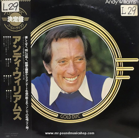 Andy Williams - Gold Disc