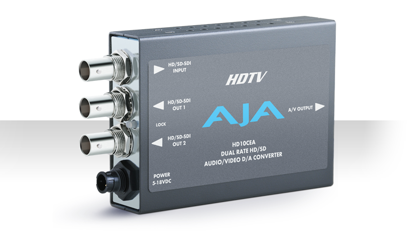 AJA HD10CEA - SDI/HD-SDI to Analog Audio/Video