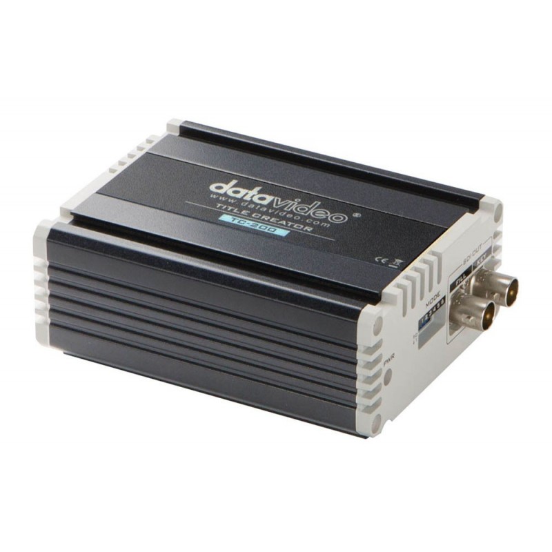 TC-200 DATAVIDEO Portable HD/SD CG Solution มาพร้อม Software