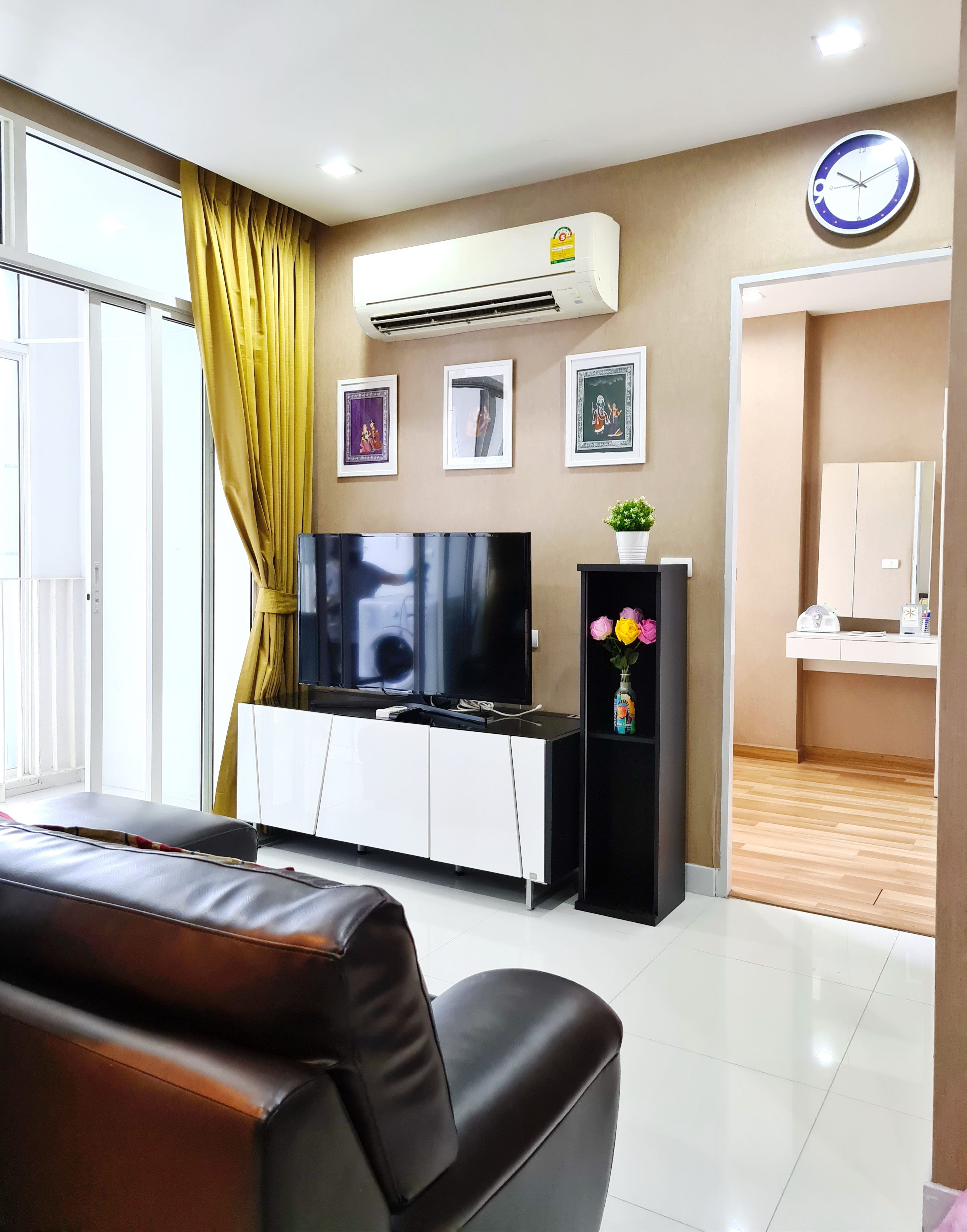 ให้เช่าคอนโดIdeo Verve Ratchaprarop (ไอดีโอ เวิร์ฟ ราชปรารภ) 2 นอน 1 น้ำ ชั้น 24 แต่งสวย วิวสุดยอด