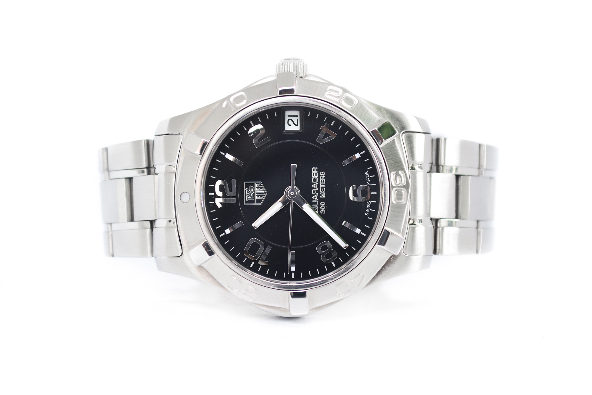 Tag Heuer Aquaracer Boy Size Quaurtz หน้าดำ