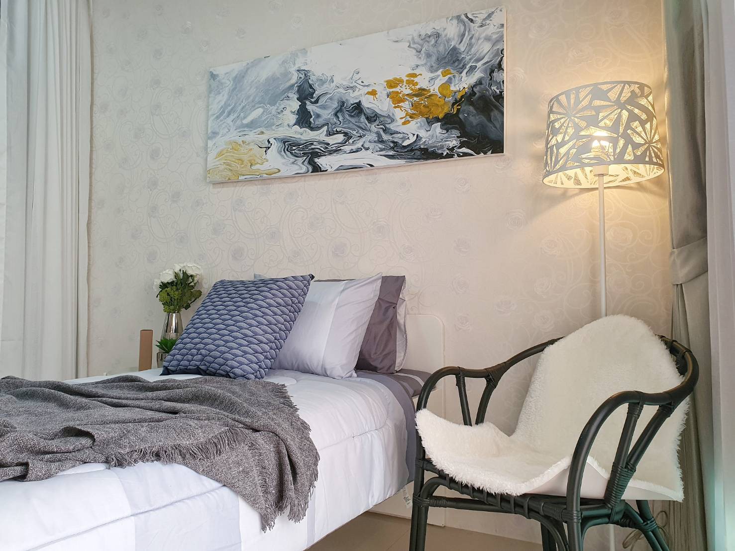 ขาย/ให้เช่า Noble Revent (โนเบิล รีเวนต์) พญาไท) ใกล้ BTS พญาไท ห้องสวย แต่งครบ