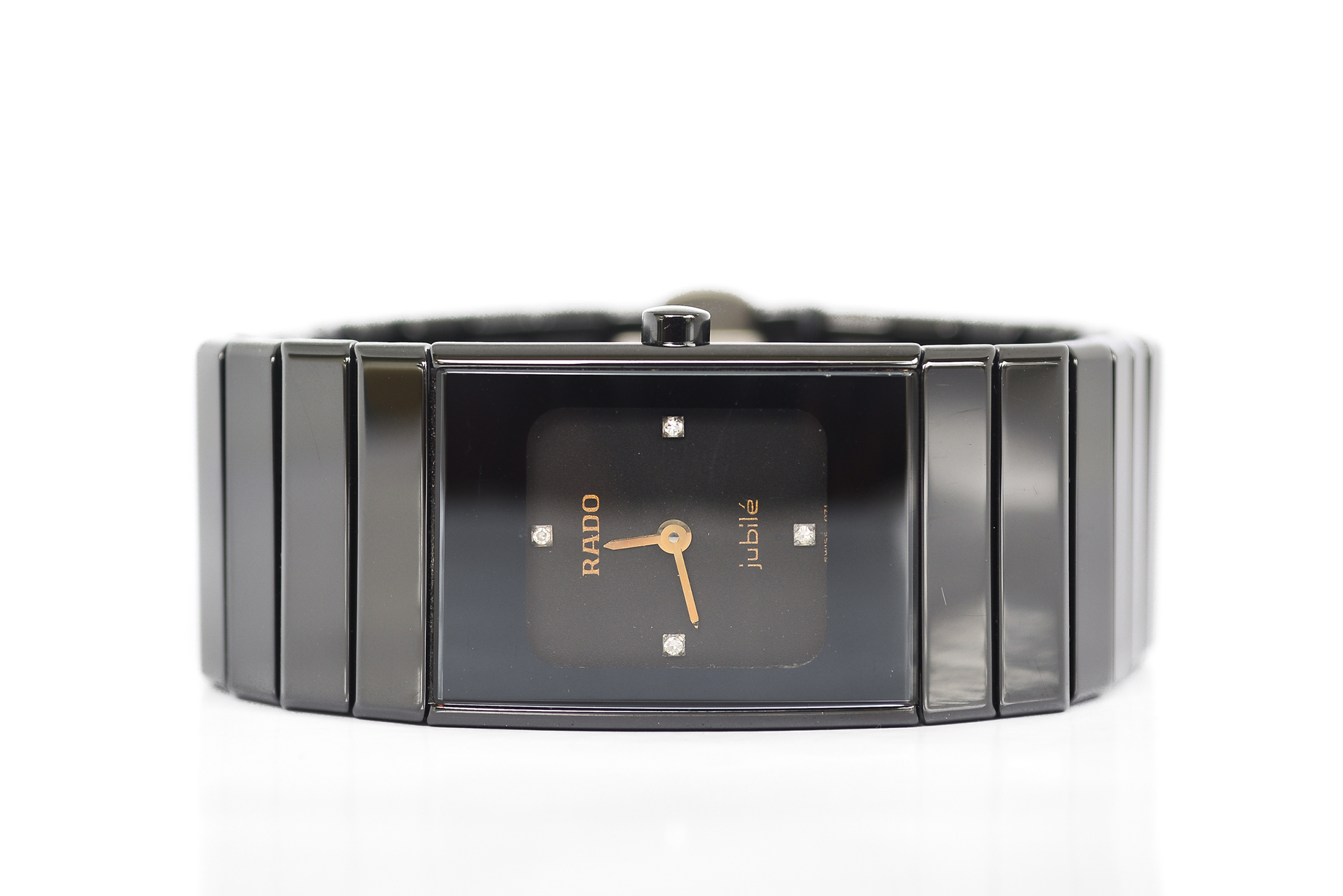 Rado Diastar Jubile High-Tech Ceramic ฝังเพชร 4เม็ด