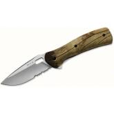 มีดพับ Buck 845 Vantage Force Pro Folding 3-1/4" Stonewashed S30V Combo Blade, A-TACS Camo Handles - 6264