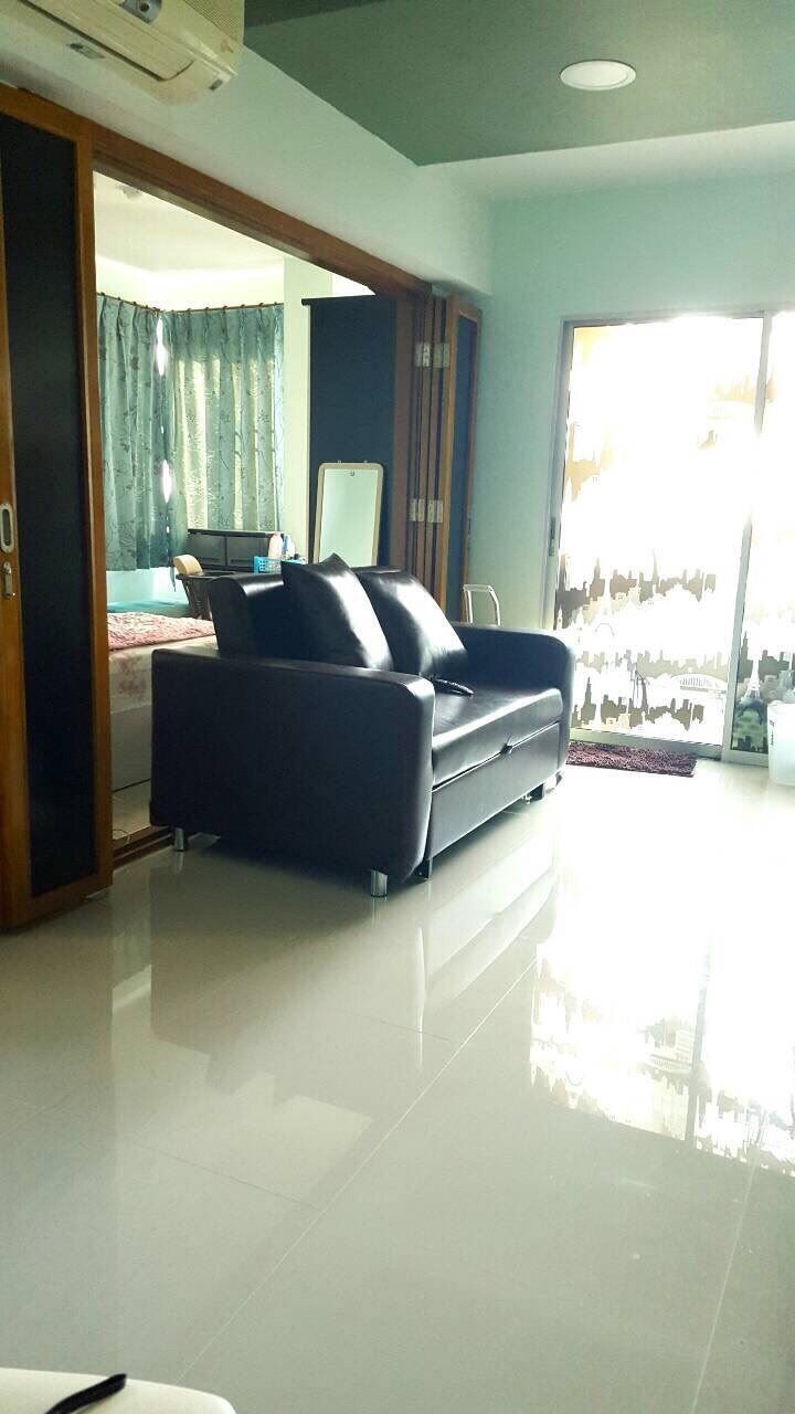 ขายคอนโดซิตี้ โฮม รัชดา ซอย 10 City Home Ratchada soi 10 ให้เช่า 1 ห้องนอน ชั้น 6 ห้องมุม