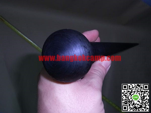 ไม้หายาก... ไม้ตะพด(ไม้งิ้วดำ) หัวทรงลูกจันทร์ ยาว92.5ซม.