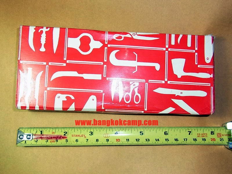 มีดญี่ปุ่น KIFFE ปี1960 สมัยสงครามเวียดนาม ใหม่เก่าเก็บ ไม่ผ่านการใช้ (Mess Stainless knife Japan Kiffe stamped Vintage on Vietnam or Korean war.)