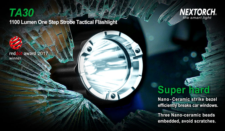 ไฟฉาย Nextorch TA30 1100 Lumens One Step Tactical Flashlight