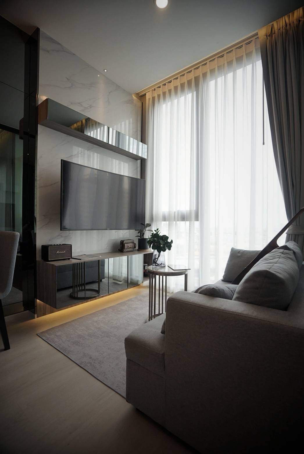 ให้เช้าคอนโด Mazarine Ratchayothin : แมสซารีน รัชโยธิน 1 ห้องนอน 1 ห้องน้ำ ขนาด 35 ตรม ชั้น 12 ห้องมุม